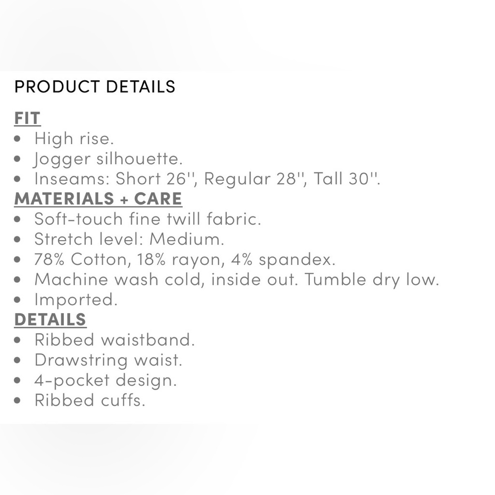 Torrid - High-Rise Pull-On Jogger - Picture 3 of 10